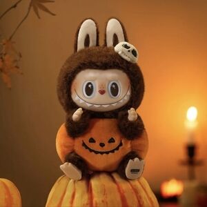 Pop Mart Hallowee Sitting Pumpkin Labubu